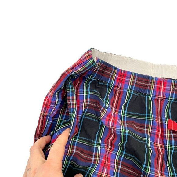 J. Crew Tartan Plaid Holiday 2 Piece Pajama Set Cotton Long Sleeve Pants size 2X - Picture 8 of 11